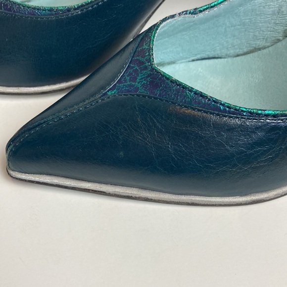 Little Moon Parisian Heels Sz 39 Feminine 50’s  Cosplay Reflective Pin-up Retro - Picture 6 of 16